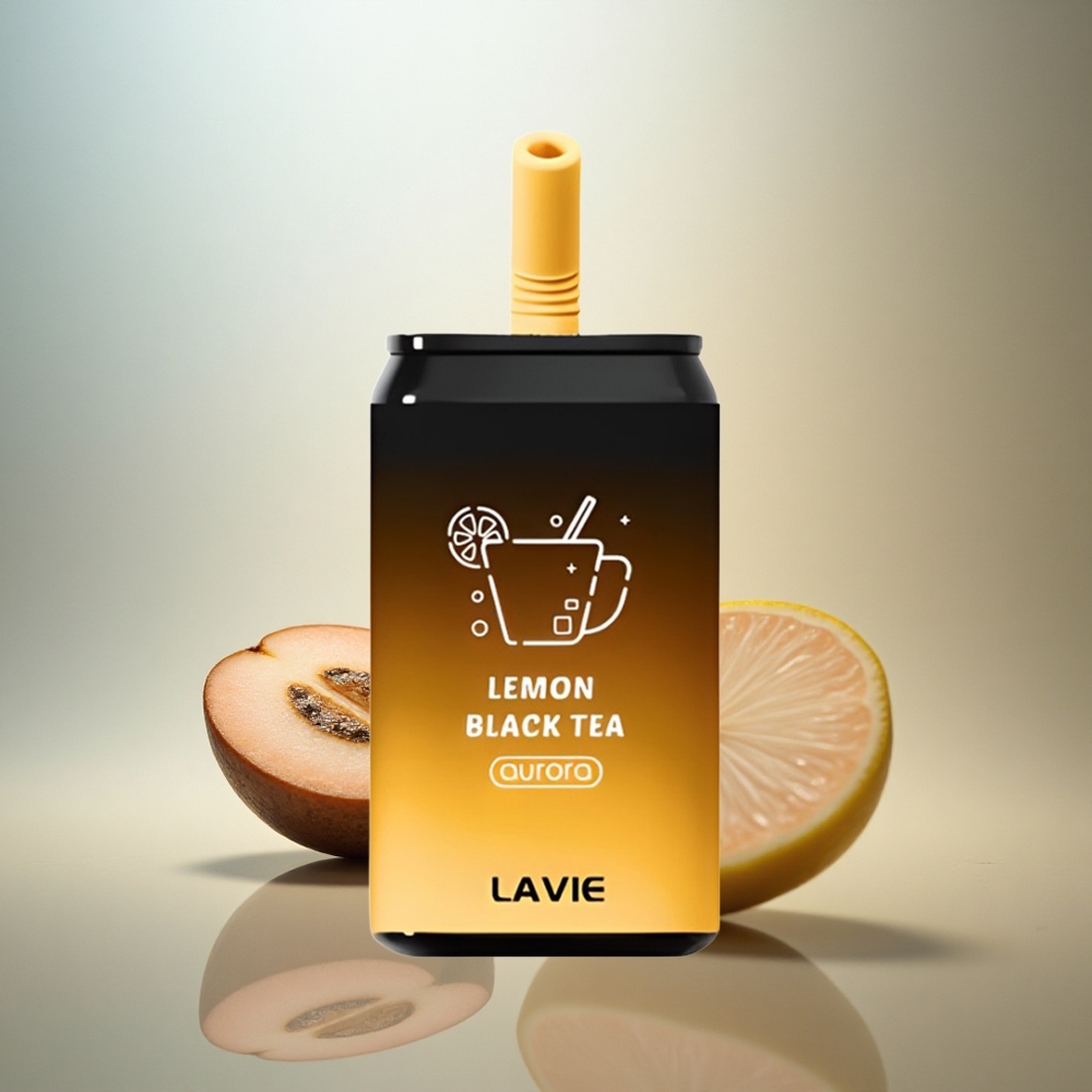 Lavie Aurora 11000 Puffs Citronsvart Te 650mAh Type C
