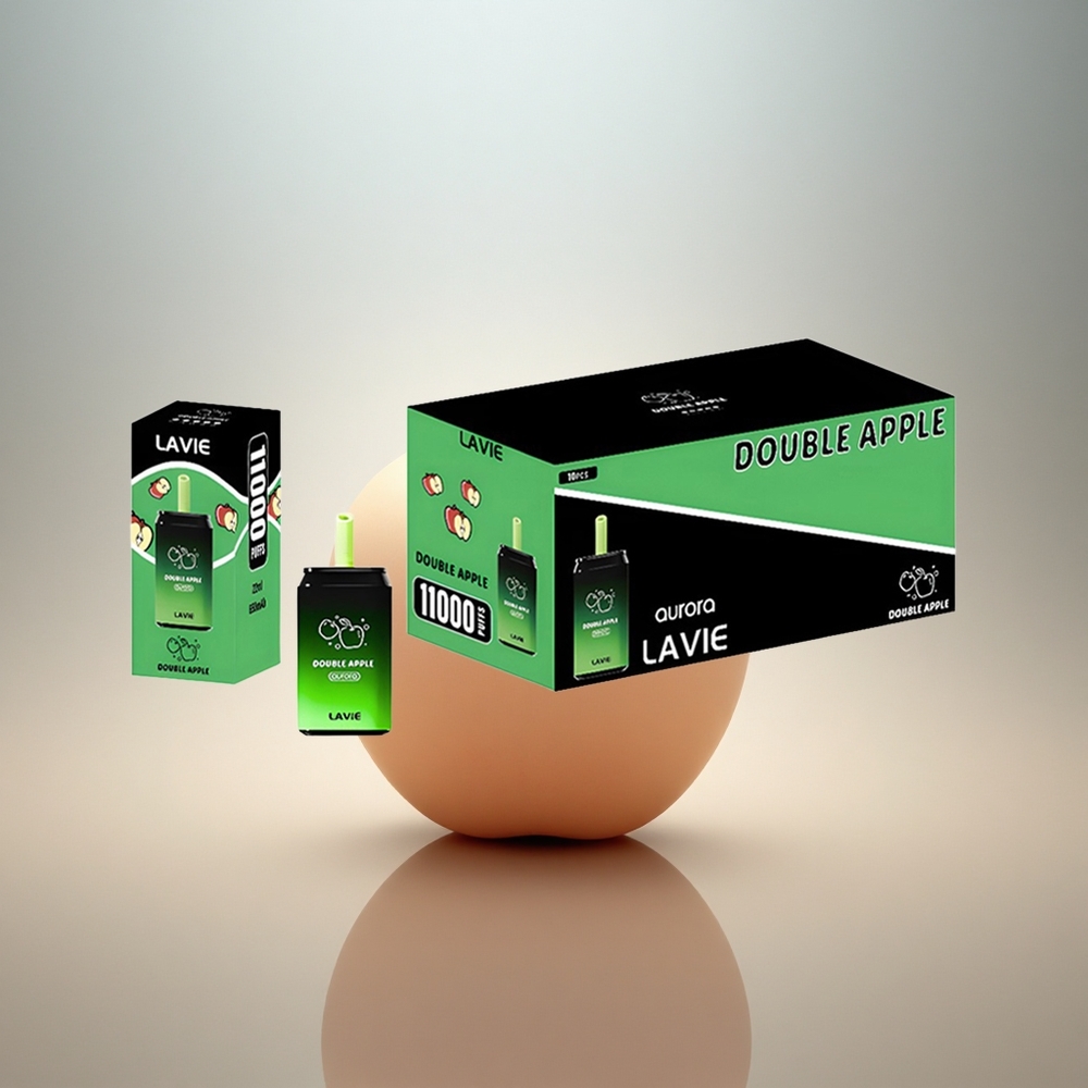 Lavie Aurora 11000 Puffs Dubbel Äpple 22ML 650mAh
