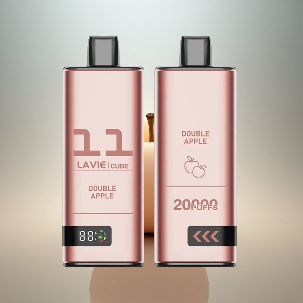 Lavie Cube 20000 Puffs Dubbel Äpple 28ML 5% Nikotin 600mAh