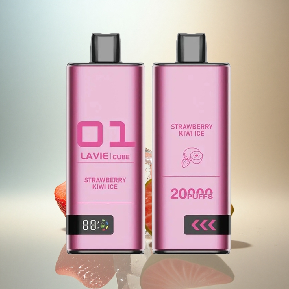 Lavie Cube 20000 Puffs JordgubbKiwiIs 28ML 5% Nikotin