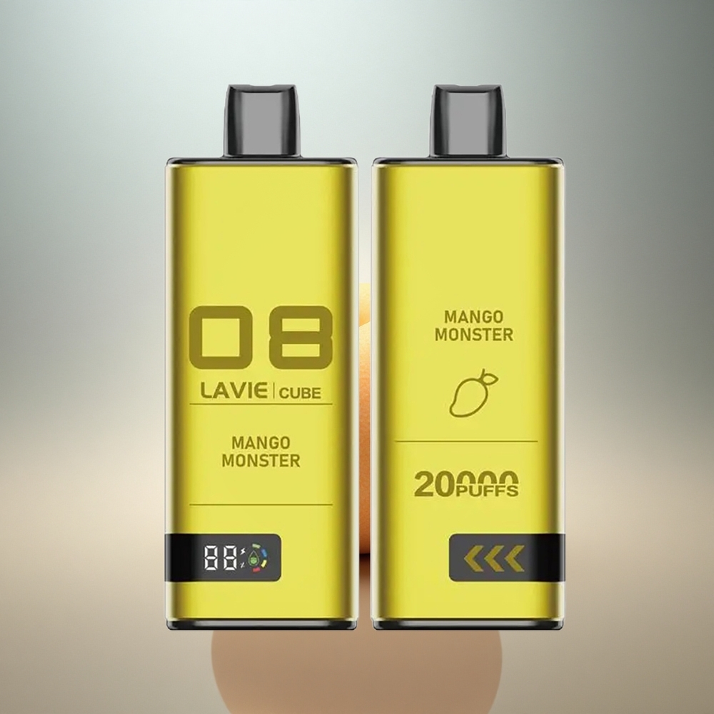 Lavie Cube 20000 Puffs Mango Monster 600mAh 28ML Salt Nicotine
