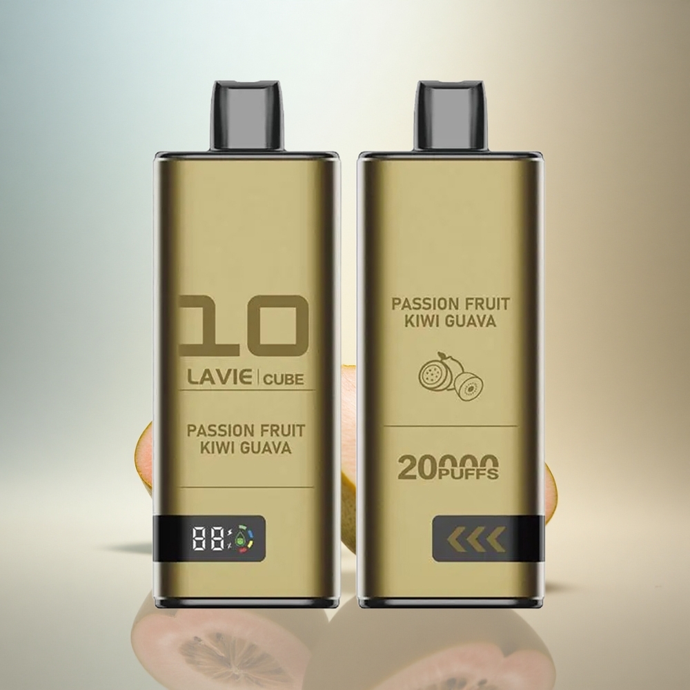 Lavie Cube 20000 Puffs Passionsfrukt Kiwi Guava 5% Nikotin 600mAh