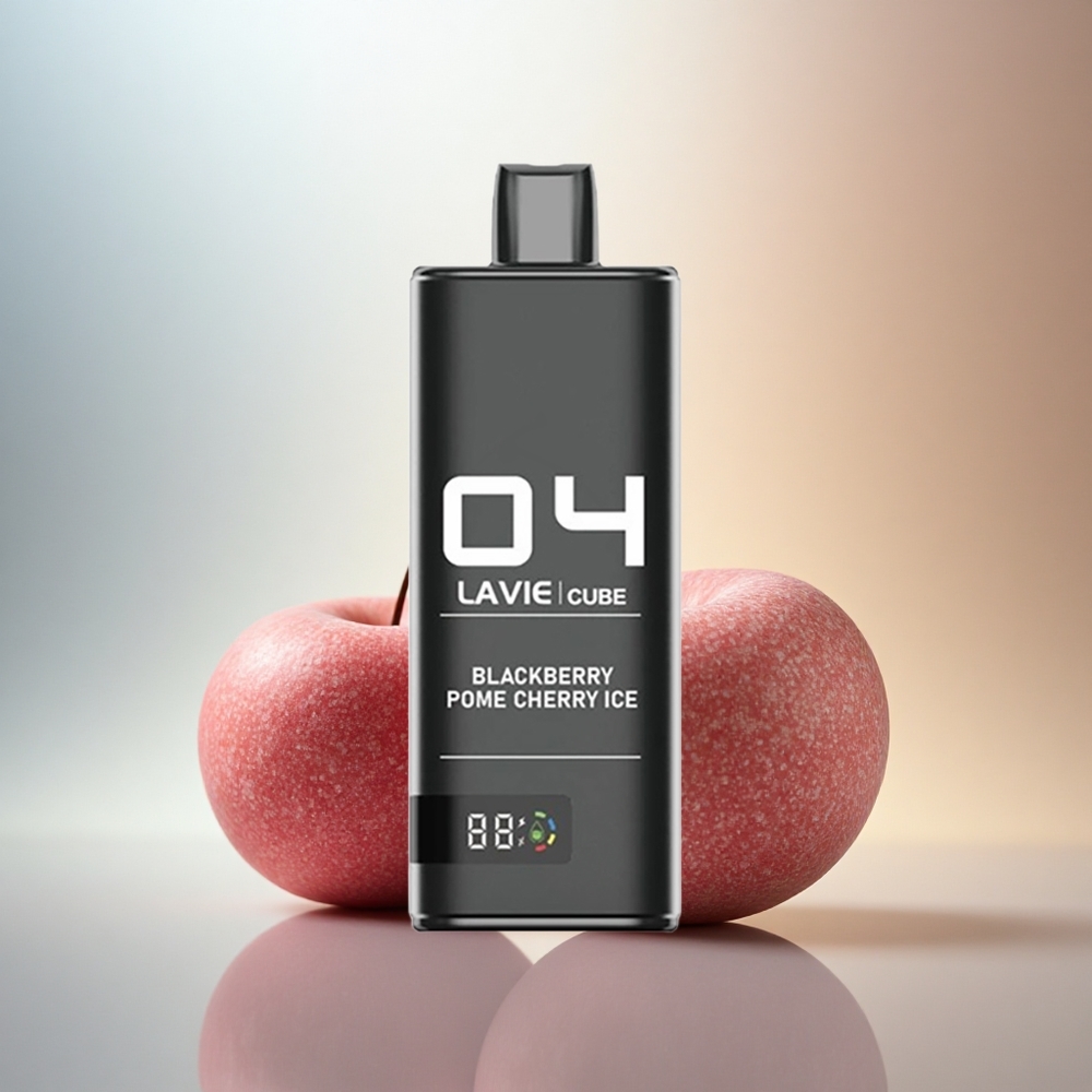 Lavie Cube 20000 Puffs Svartbär Pommes Körsbär Is 28ML 5% Nikotin 600mAh