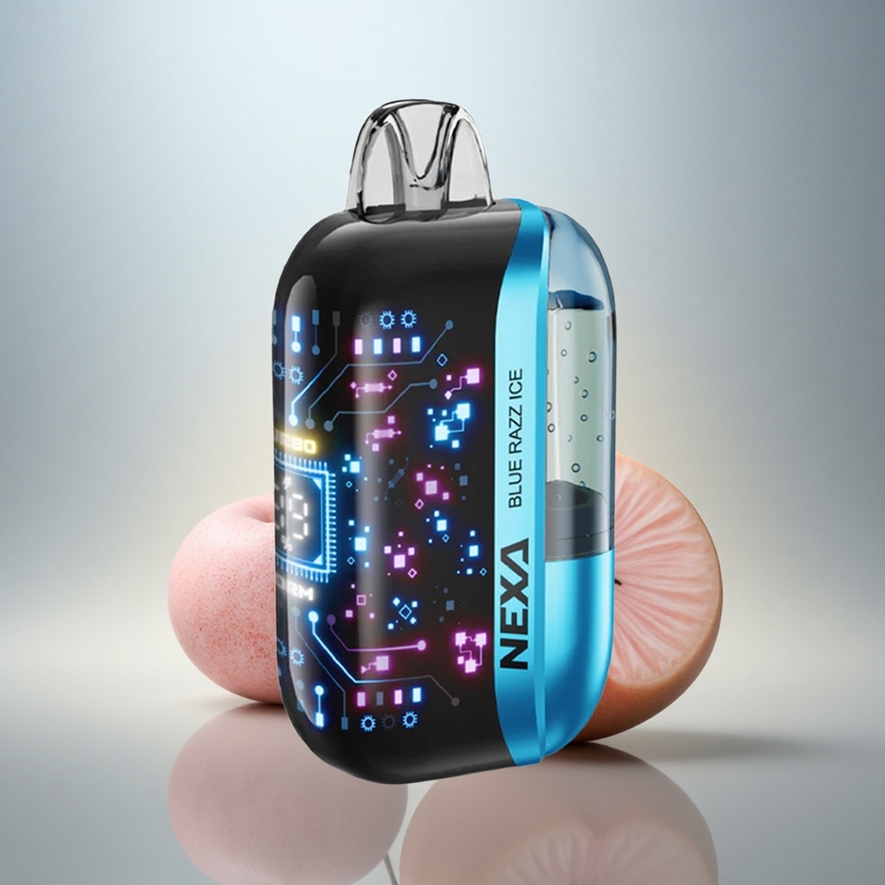 NEXA Ultra 50000 Puffs Blå Hallon Is 20ml 800mAh 5% Nikotin