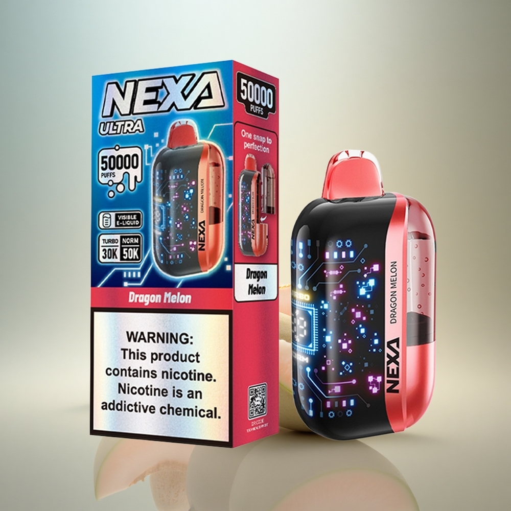 NEXA Ultra 50000 Puffs Drakenmelon 20ml 5% Nikotin 800mAh