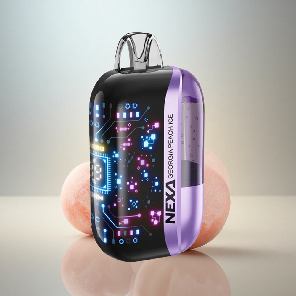 NEXA Ultra 50000 Puffs Georgisk Persika Is med 20ml och 5% nikotin