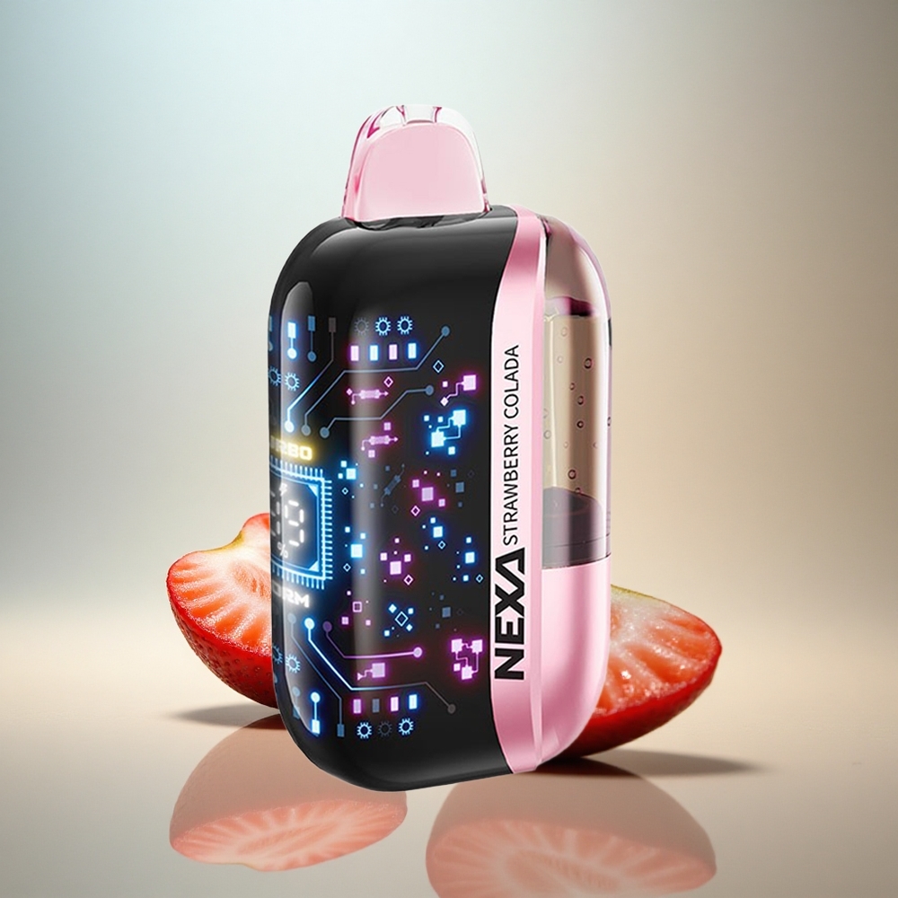 NEXA Ultra 50000 Puffs Jordgubbs Colada 20ml 800mAh 5% Nikotin