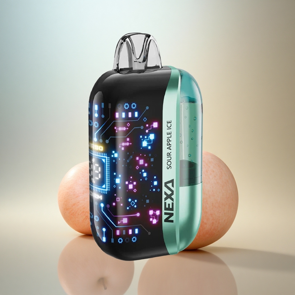 NEXA Ultra 50000 Puffs Suräpple Is 20ml 5% nikotin 800mAh