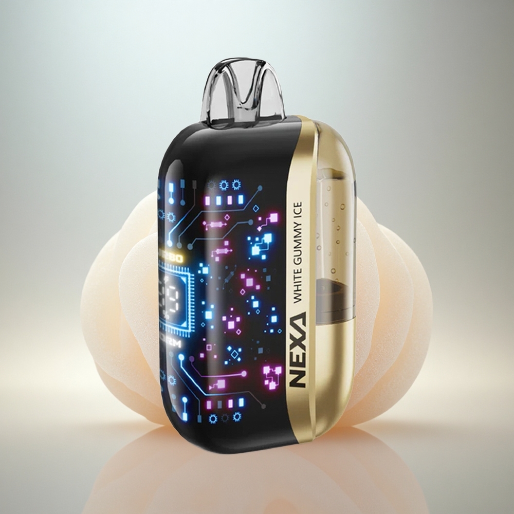 NEXA Ultra 50000 Puffs Vit Gummibjörn Is 20ml 800mAh 5% nikotin