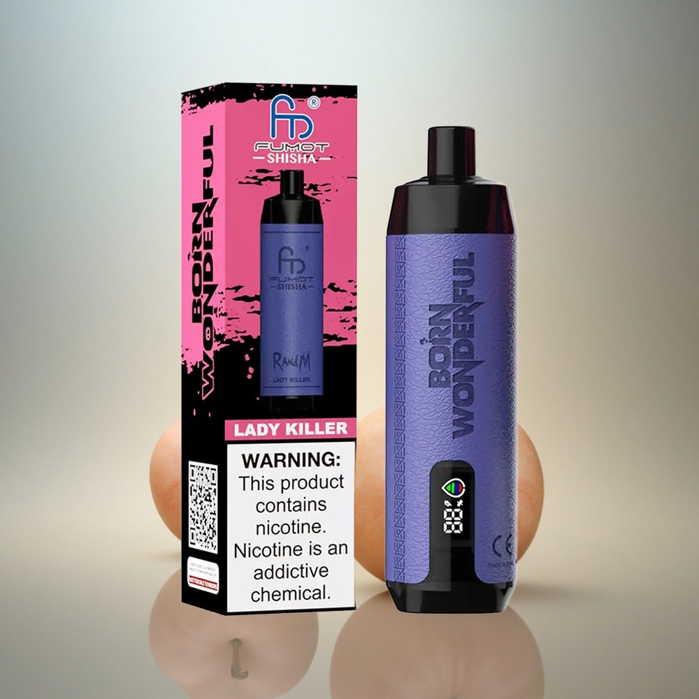 RandM Fumot Shisha 10000 Puffs Damdräpare 18ml 0.5% nikotin 850mAh