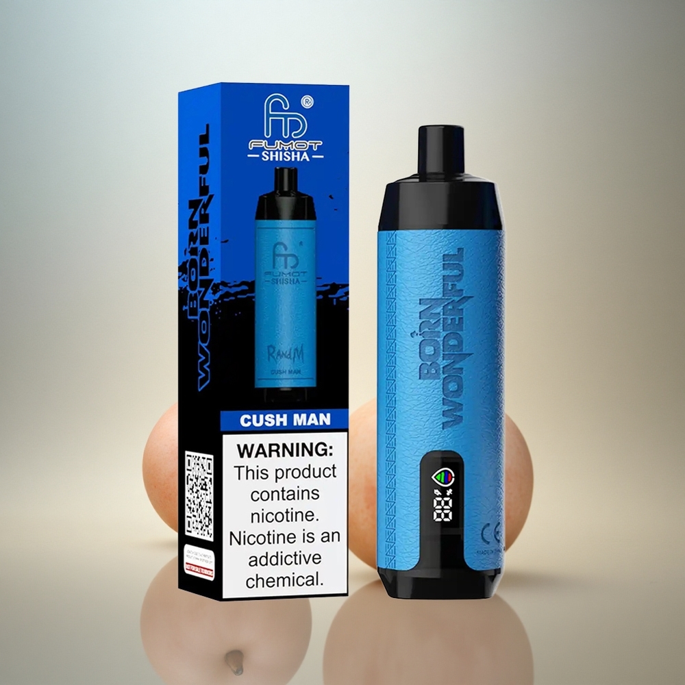 RandM Fumot Shisha 10000 Puffs Kudde Man 18ml Mesh Coil 850mAh 0.5% Nikotin