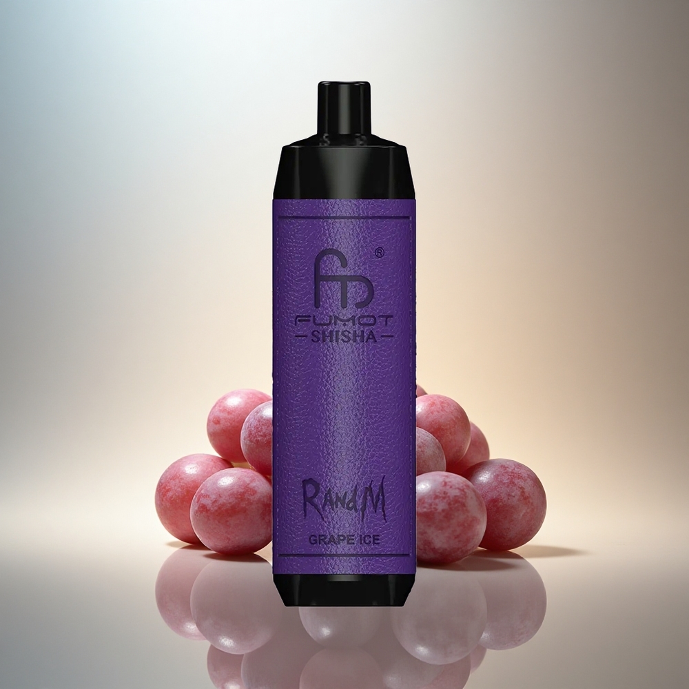 RandM Fumot Shisha 10000 Puffs Vin Glace med 18ml och 0.5% nikotin