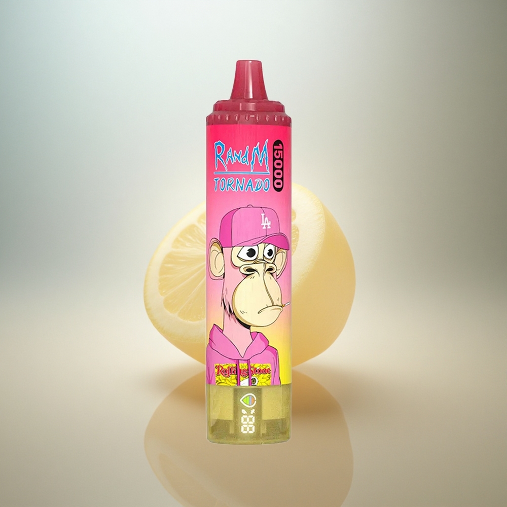 RandM Fumot Tornado 15000 Puffs Citron 25ml 850mAh Mesh