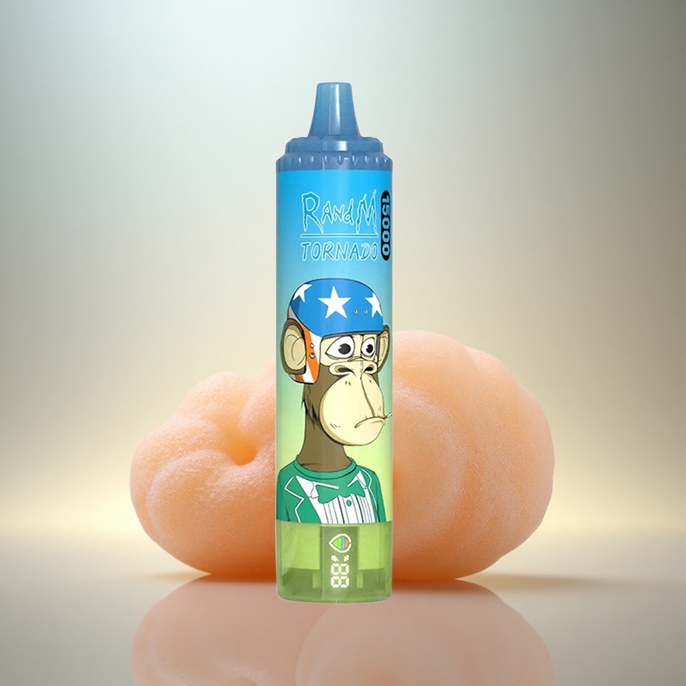 RandM Fumot Tornado 15000 Puffs Gummy Björn 25ml 850mAh Mesh