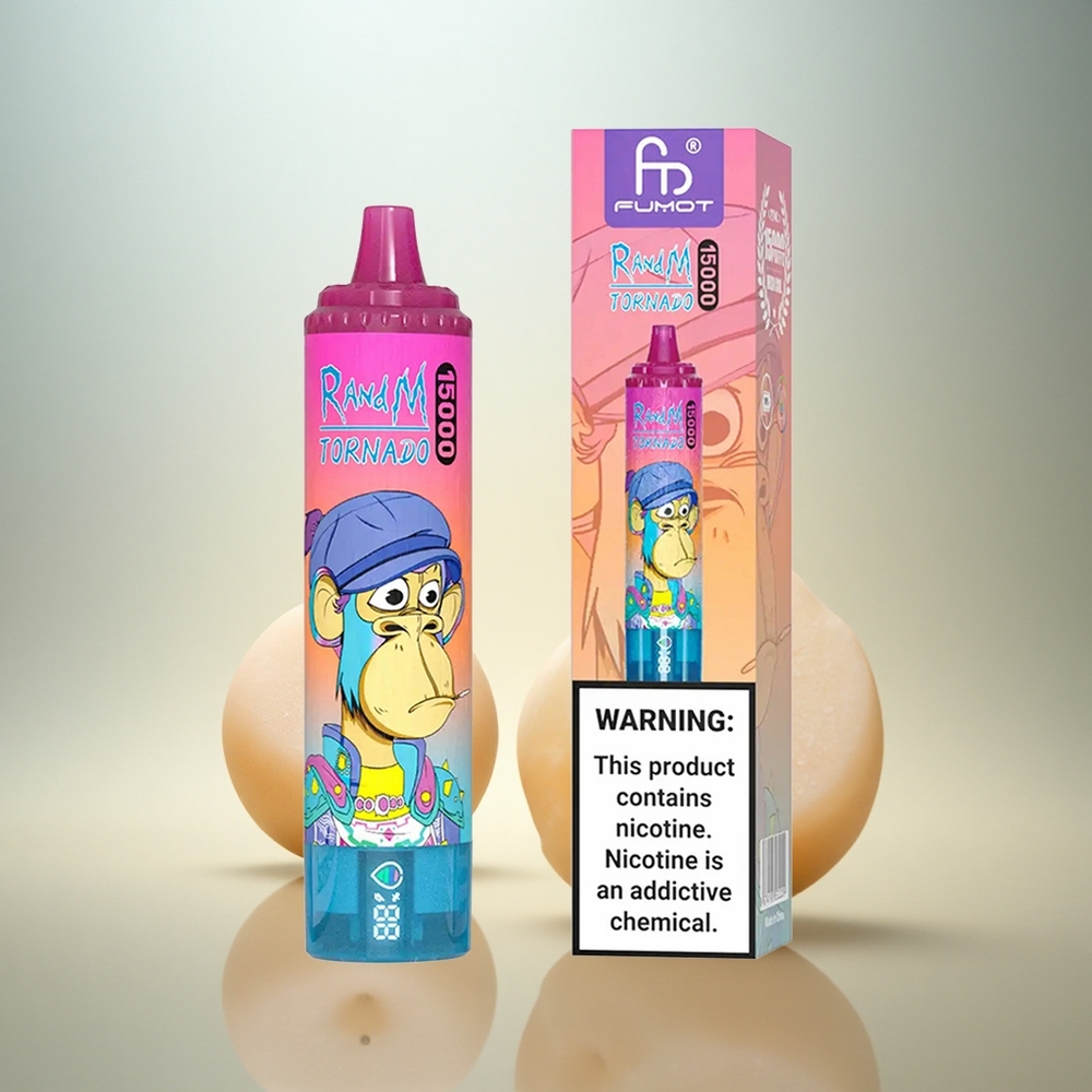 RandM Fumot Tornado 15000 Puffs Lemonad 25ml 850mAh Mesh