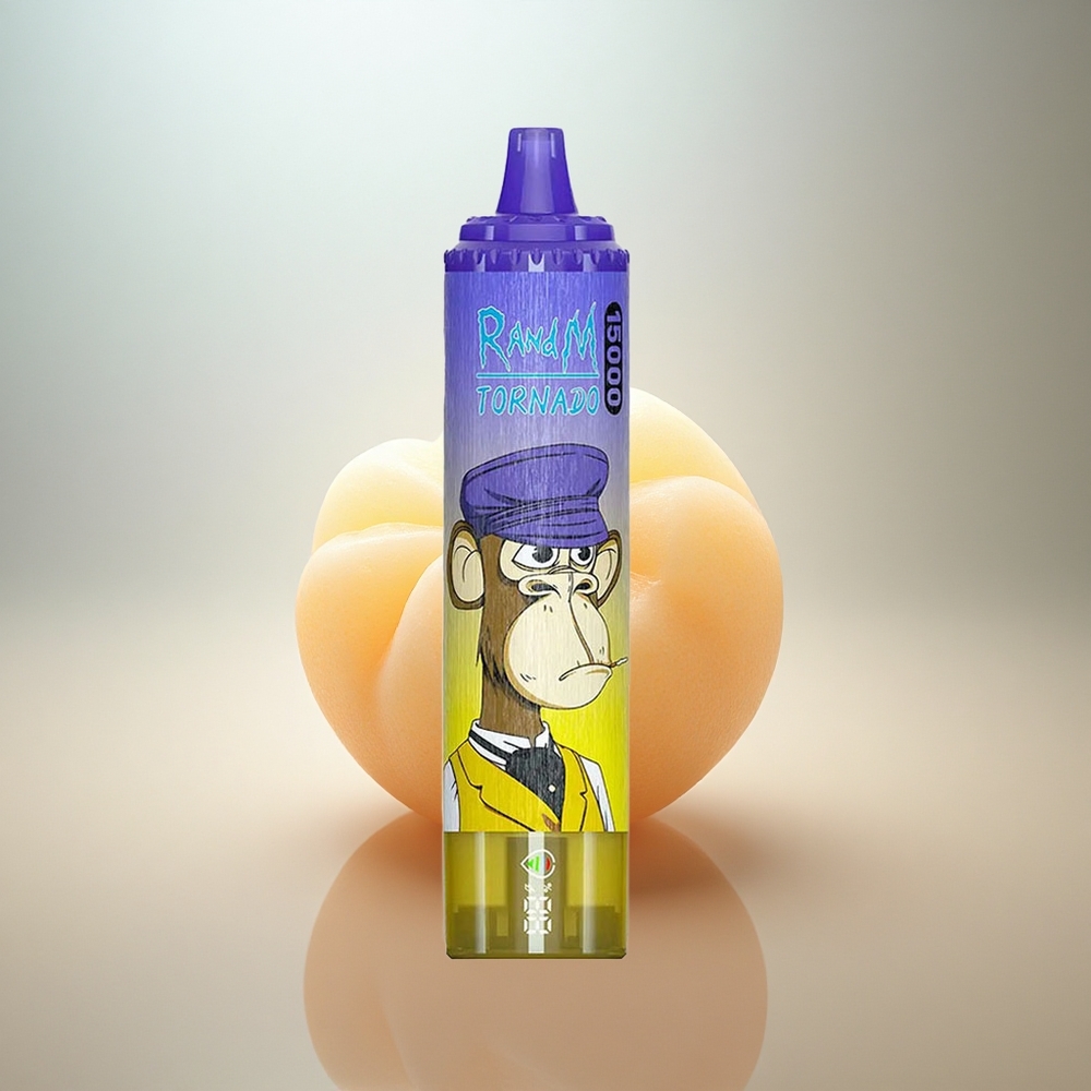 RandM Fumot Tornado 15000 Puffs Mango På Is 25ml 850mAh Mesh