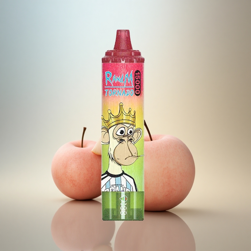 RandM Fumot Tornado 15000 Puffs Äpple Persika Päron 25ml 850mAh Mesh
