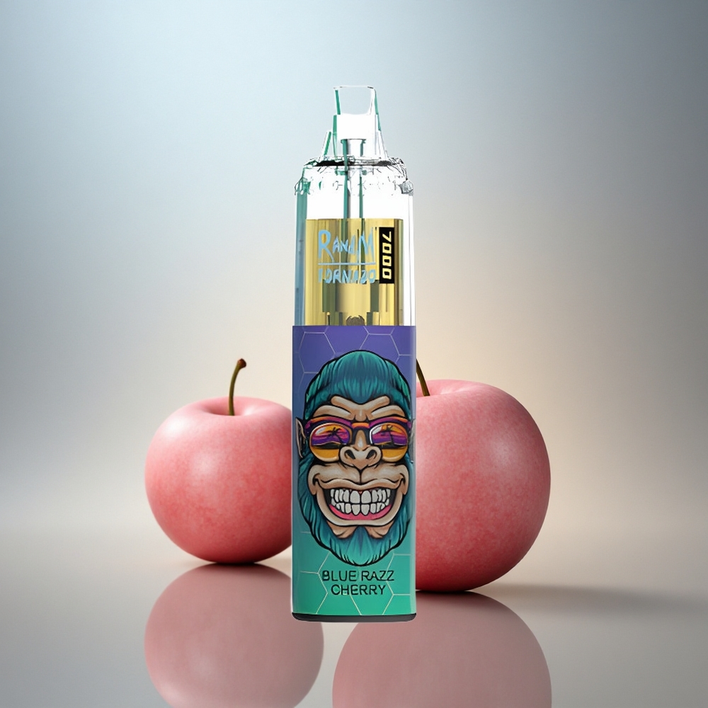 RandM Fumot Tornado 7000 Puffs Blå Hallon Körsbär 850 mAh Mesh