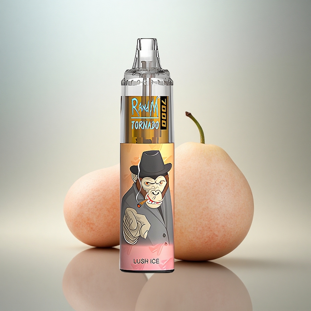 RandM Fumot Tornado 7000 Puffs Lush Is 5% Nikotin 850 mAh Luftjusterbar