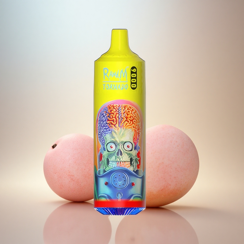 RandM Fumot Tornado 9000 Puffs Rosa Citronad Med 850 mAh Och 18 mL