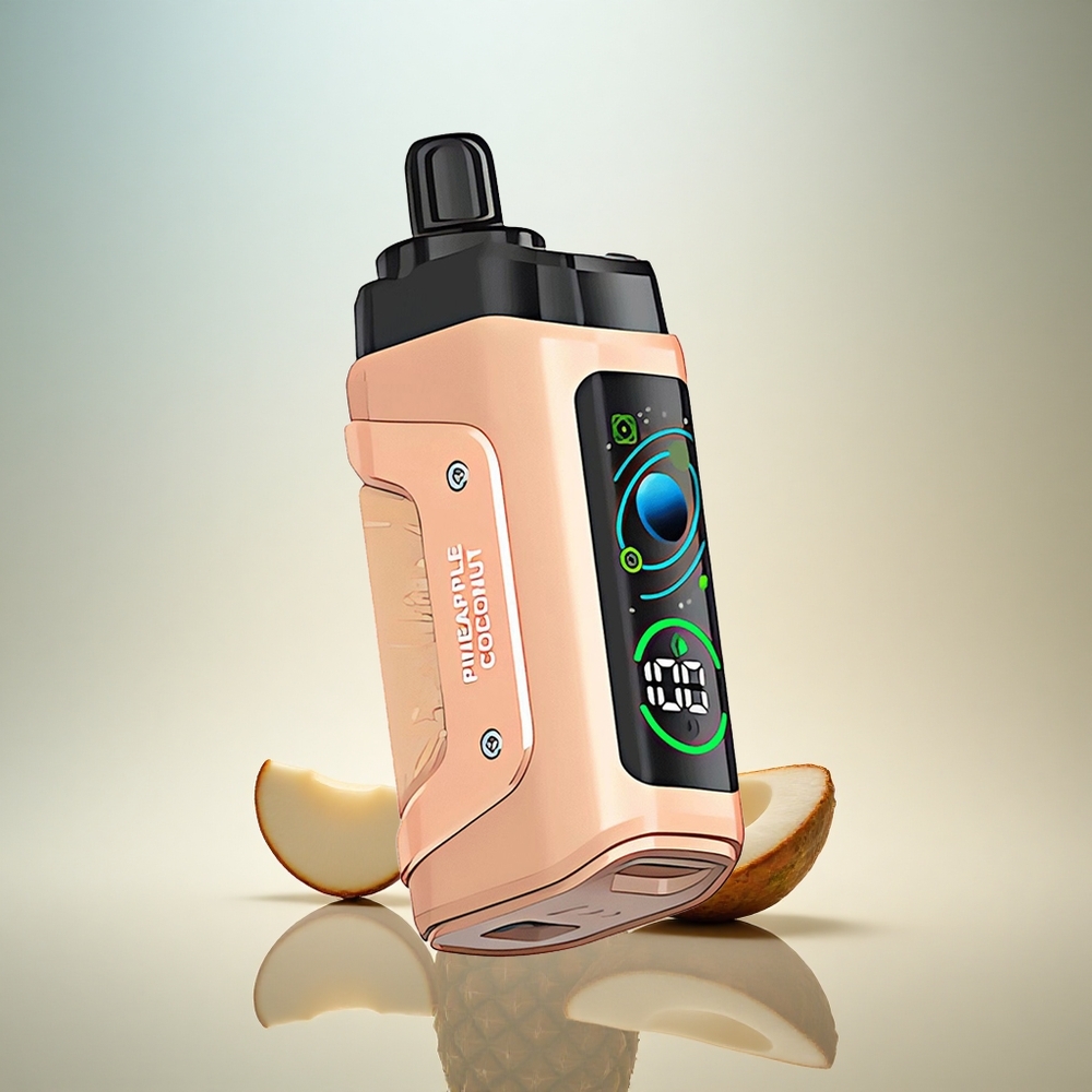 Razz Bar 45000 Puffs Ananas Kokos med Justerbar Luftflöde och Type-C-laddning