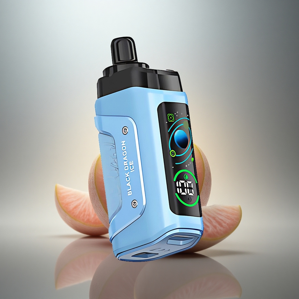 Razz Bar 45000 Puffs Svart Drake Is med 20 mg/ml nikotin och 650 mAh