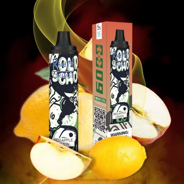 2V0J287 RandM Tornado 6000 luftflödeskontroll vape pod enhet 1st RandM rabatt code apelsin läsk