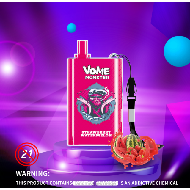2V0J278 RandM Vome Monster 10000 luftflödeskontroll vape pod enhet 1st RandM vapes wholesale blandade bär