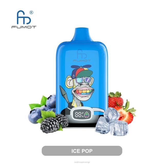 2V0J10 Fumot Original RandM Digital Box 12000 batteri och flytande display vape-enhet RandM tornado pris isglass