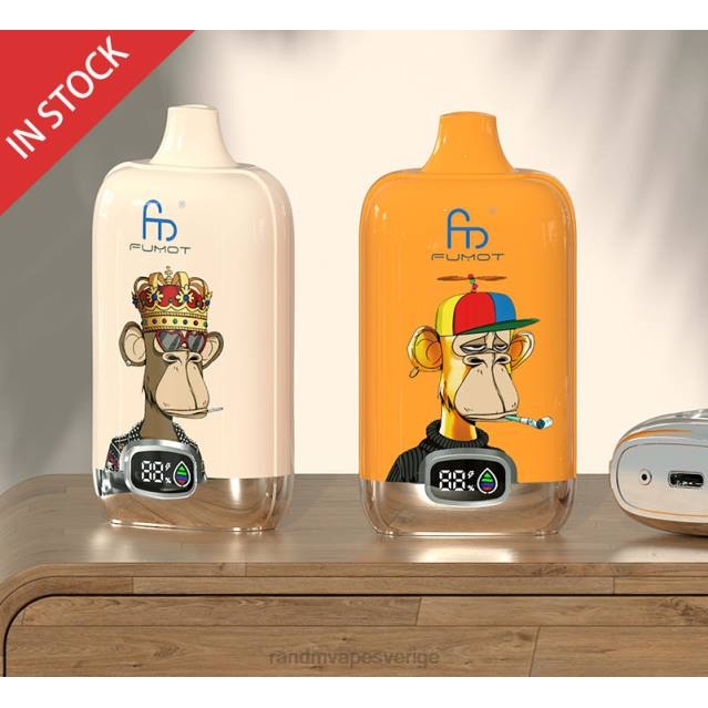 2V0J10 Fumot Original RandM Digital Box 12000 batteri och flytande display vape-enhet RandM tornado pris isglass