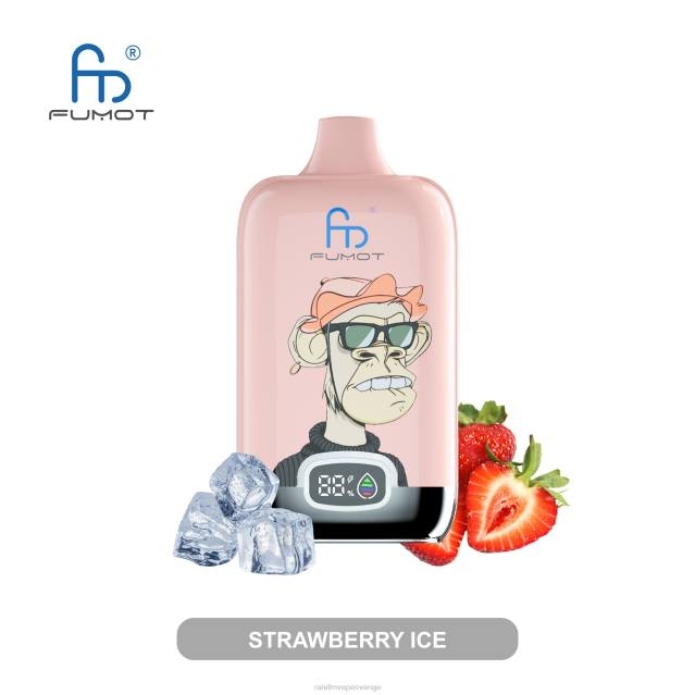 2V0J11 Fumot Original RandM Digital Box 12000 batteri och flytande display vape-enhet RandM vape Sverige rosa lemonad