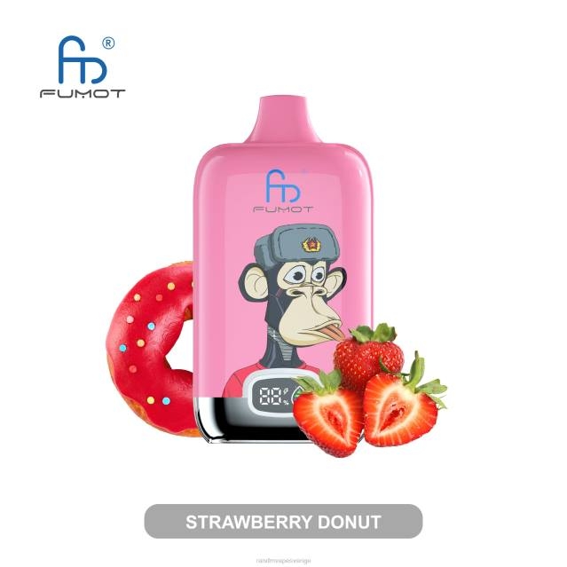 2V0J11 Fumot Original RandM Digital Box 12000 batteri och flytande display vape-enhet RandM vape Sverige rosa lemonad
