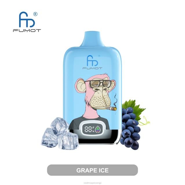 2V0J8 Fumot Original RandM Digital Box 12000 batteri och flytande display vape-enhet RandM vapes wholesale körsbär