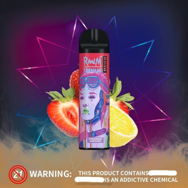 2V0J237 RandM Tornado 8000 luftflödeskontroll vape enhet 1st RandM rabatt code blå razz is