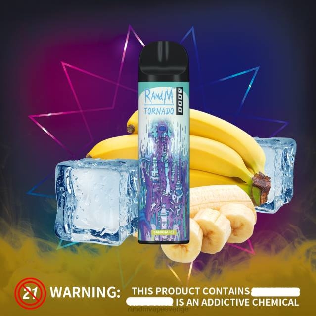 2V0J247 RandM Tornado 8000 luftflödeskontroll vape enhet 1st RandM rabatt code bananis