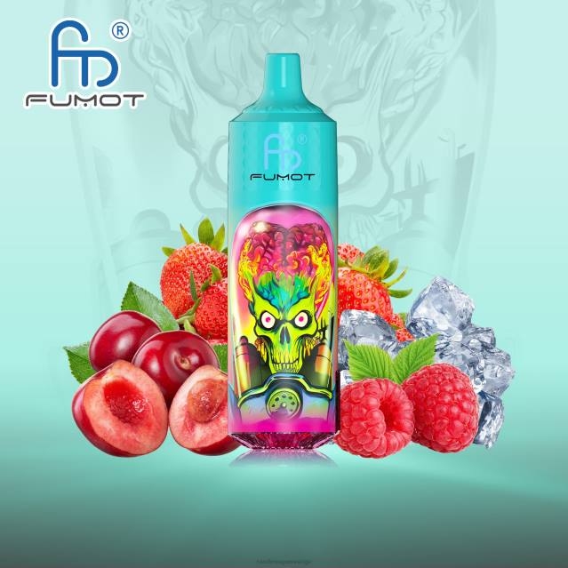 2V0J199 Fumot RandM Tornado 9000 pro vape-enhet med batteri och ejuice-display version 1 tornado vape Sverige jordgubbshallonis
