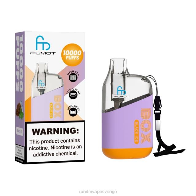 2V0J86 Fumot Original RandM Tornado Box 10000 luftflödeskontroll vape enhet 1st RandM vape smaken frodig is